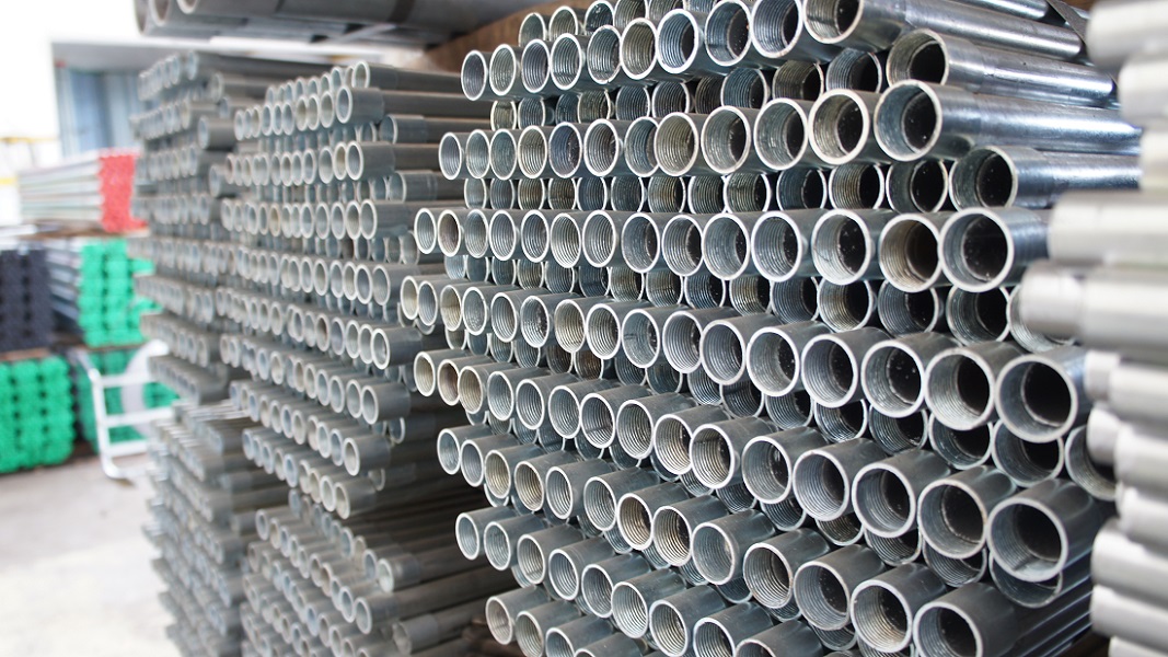 Eletrodutos galvanizados a fogo nbr 5597 e nbr 5598